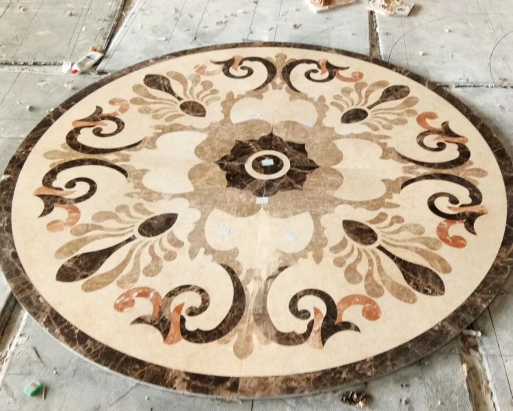 Stone Medallion For Flooring