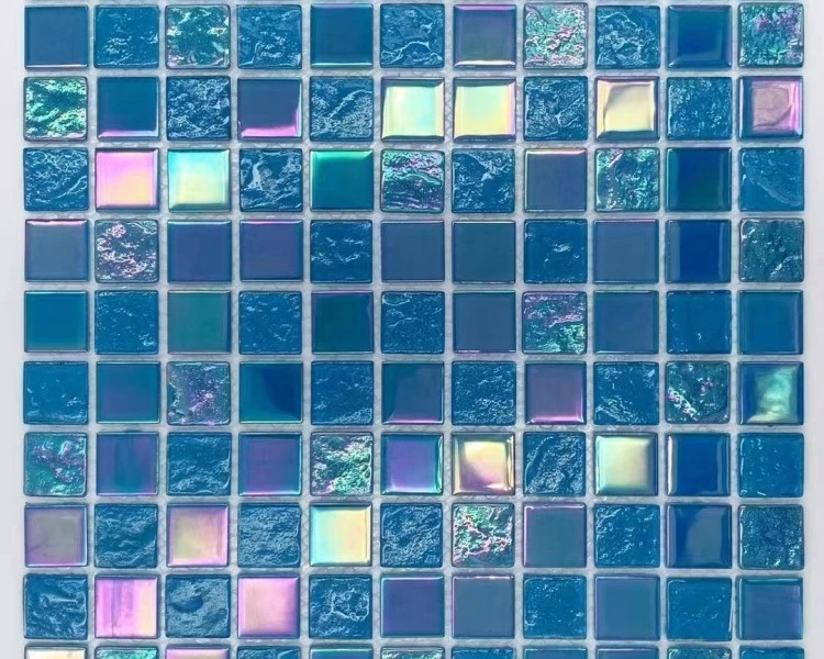 blue glass mosaics for wall design blue glass mosaics for wall design