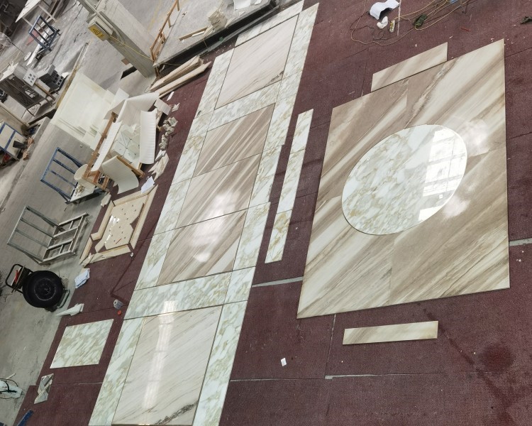 Popular Calacatta Gold Marble Flooring Tiles Popular Calacatta Gold Marble Flooring Tiles