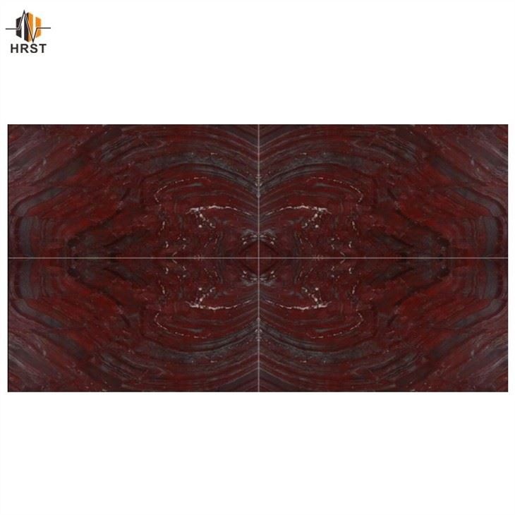 luxury red Stone Bathtub Surround