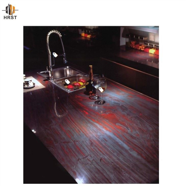 Iron red granite for kitchen tops