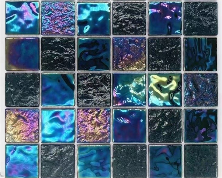 Blue Glass Mosaic Blue Glass Mosaic