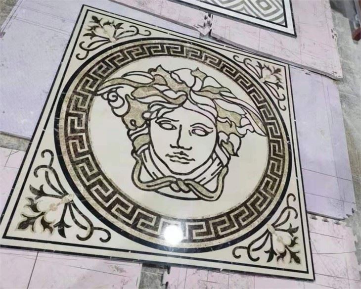 Natural Marble Stone Medallion