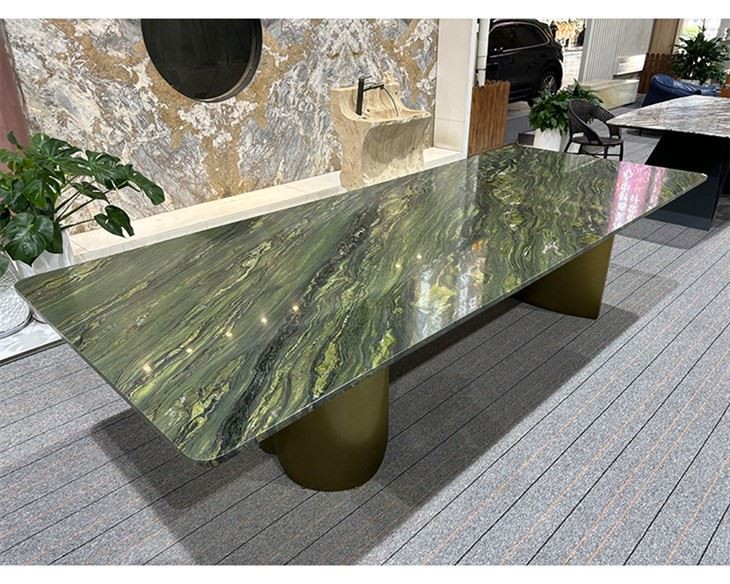 Olive Green Marble Table Olive Green Marble Table